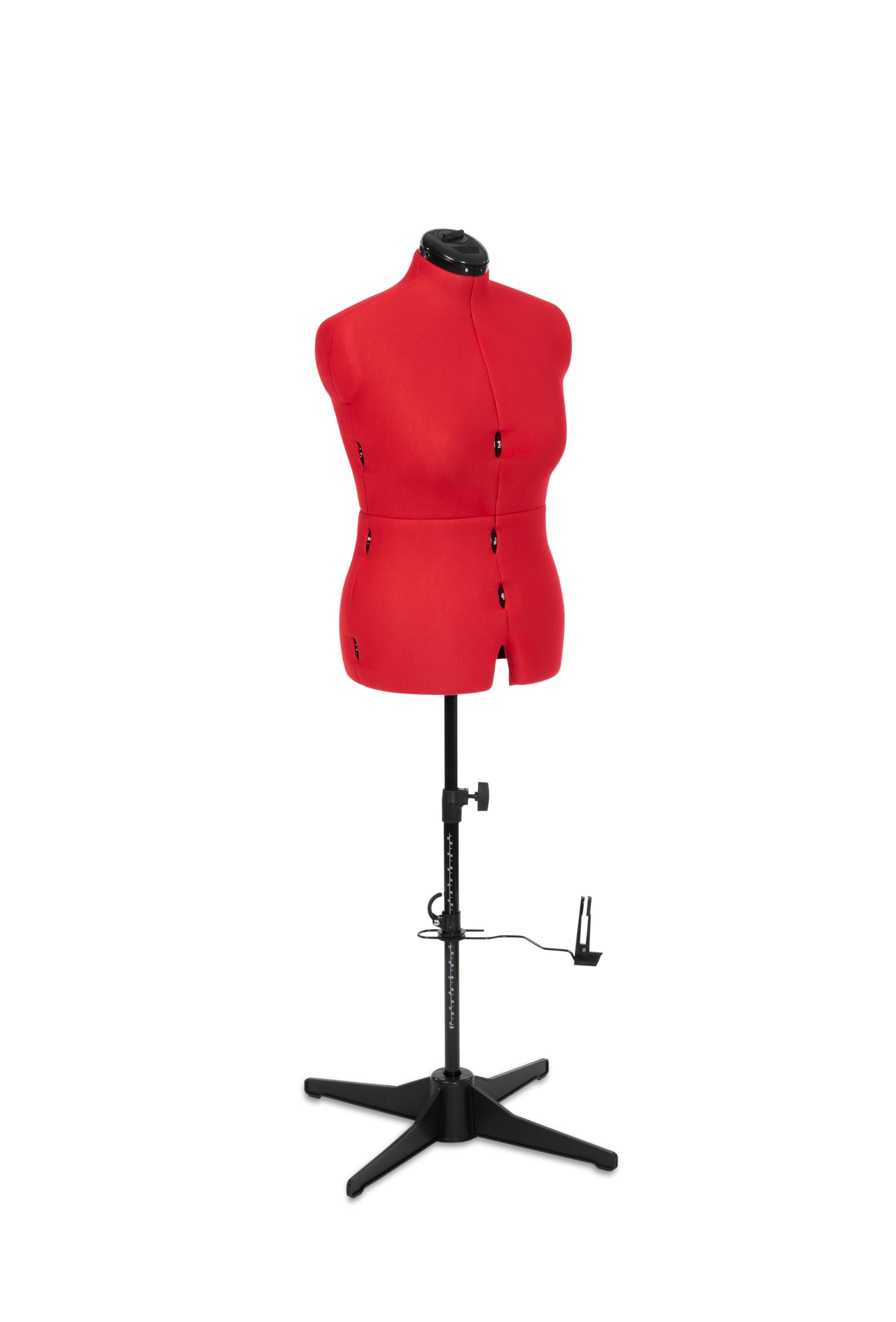 Adjustoform Sew Simple 8 Part Medium Poppy Red Adjustable Dress Form (UK Dress Size 14-20)