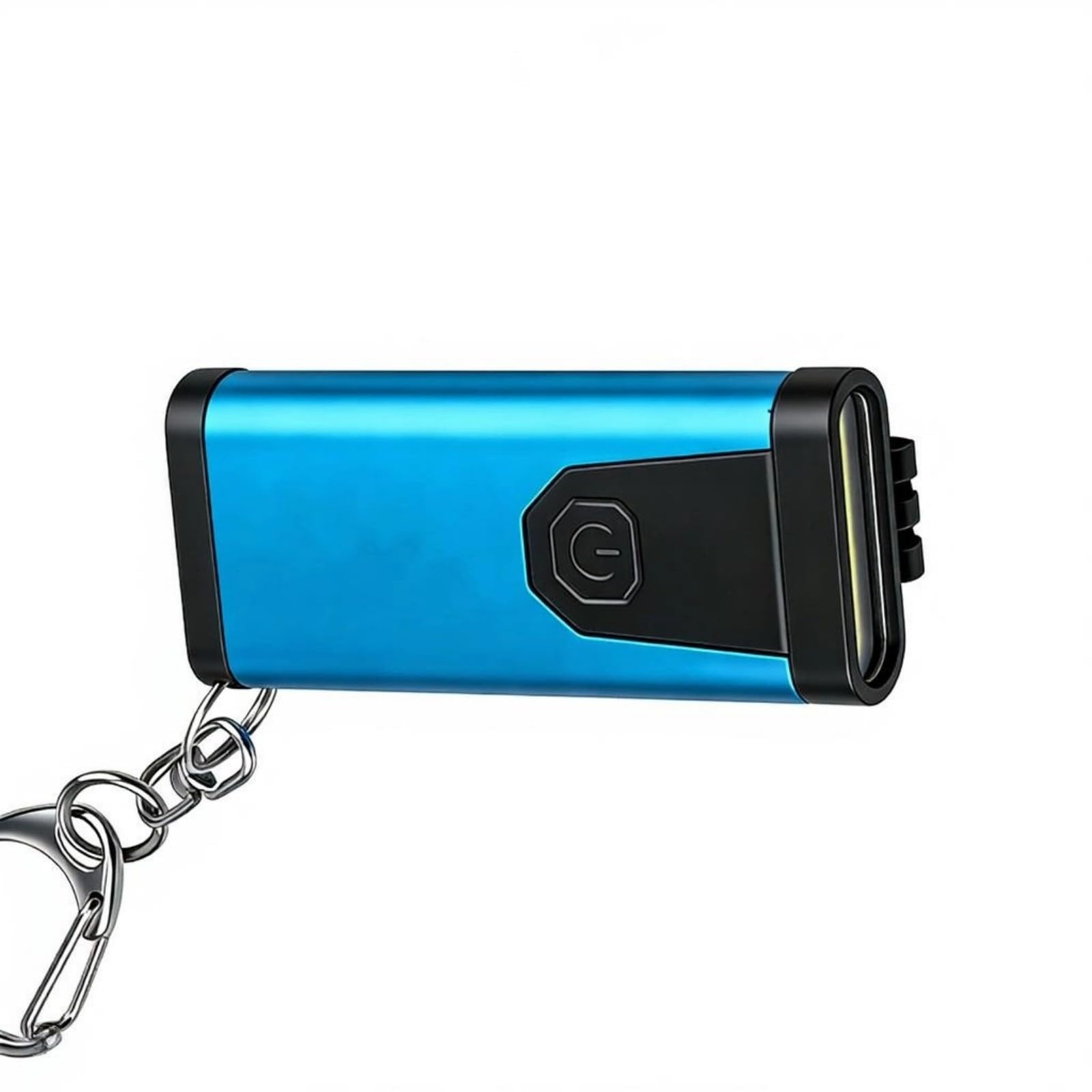 Hsioluted USB LED Multifunctional Strong Light Handheld Keychain Flashlight Camping Torch Light for Outdoor Sports USB Rechargeable