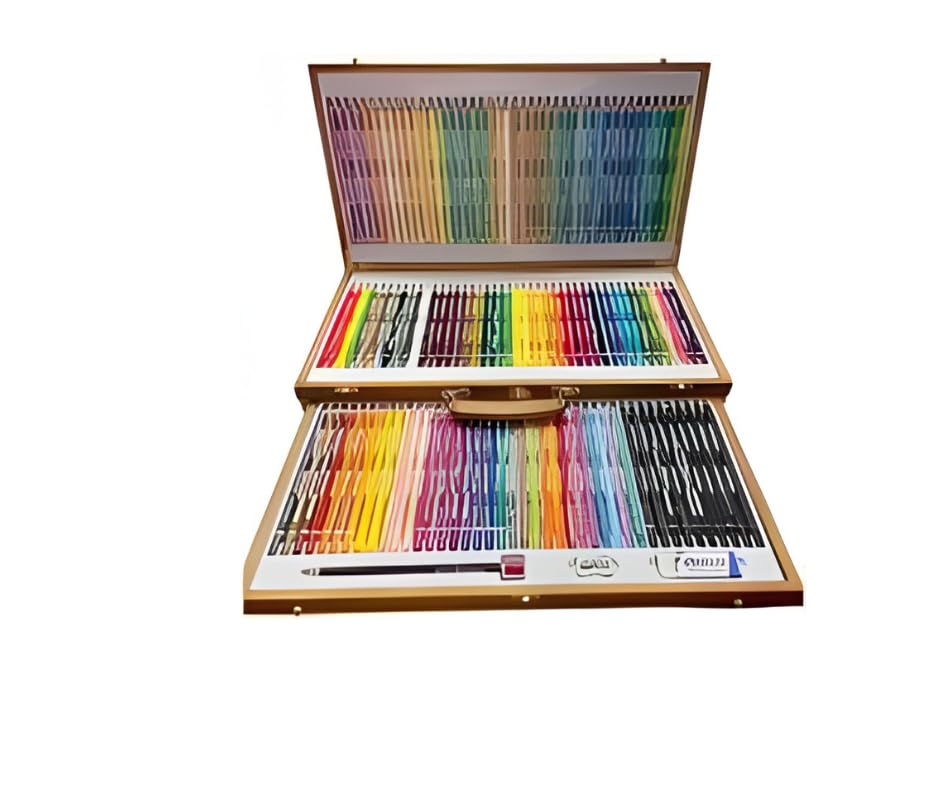 Tinta Unita Valigetta Legno Art 130 Pastelli 4.2 Assortiti