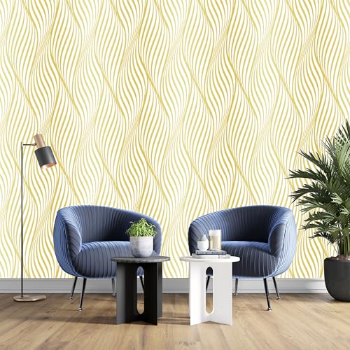 Image of Barebeauty 60 x 200 cm Kitchen Wallpaper, Self Adhesive Oil Proof Waterproof Wall Sticker for Kitchen, Anti-Mold Heat Resistant Backsplash Wall Covering (Pack of 10, 129.2 Sq. Ft. Approx)
