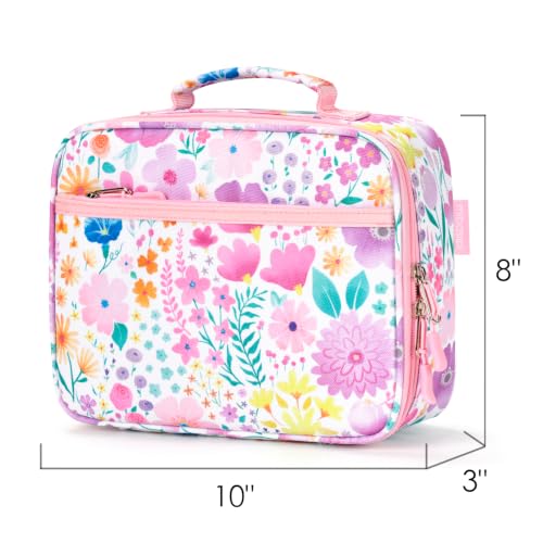mibasies Flower Pink Lunch Box