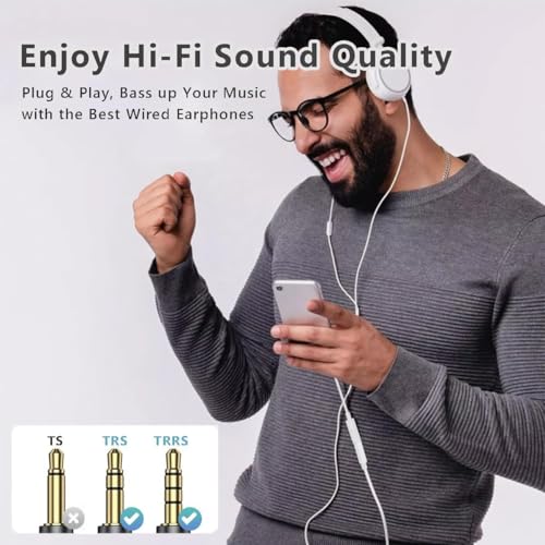 Image of RDG Apple-Original Type C To 3.5 Mm Headphone Audio Jack Adapter, USB C To Aux Connector Splitter, Earphone Converter Cable Only For iPhone 15, iPhone 16, Samsung Galaxy S24 /S23 /S22 /S21 /S20