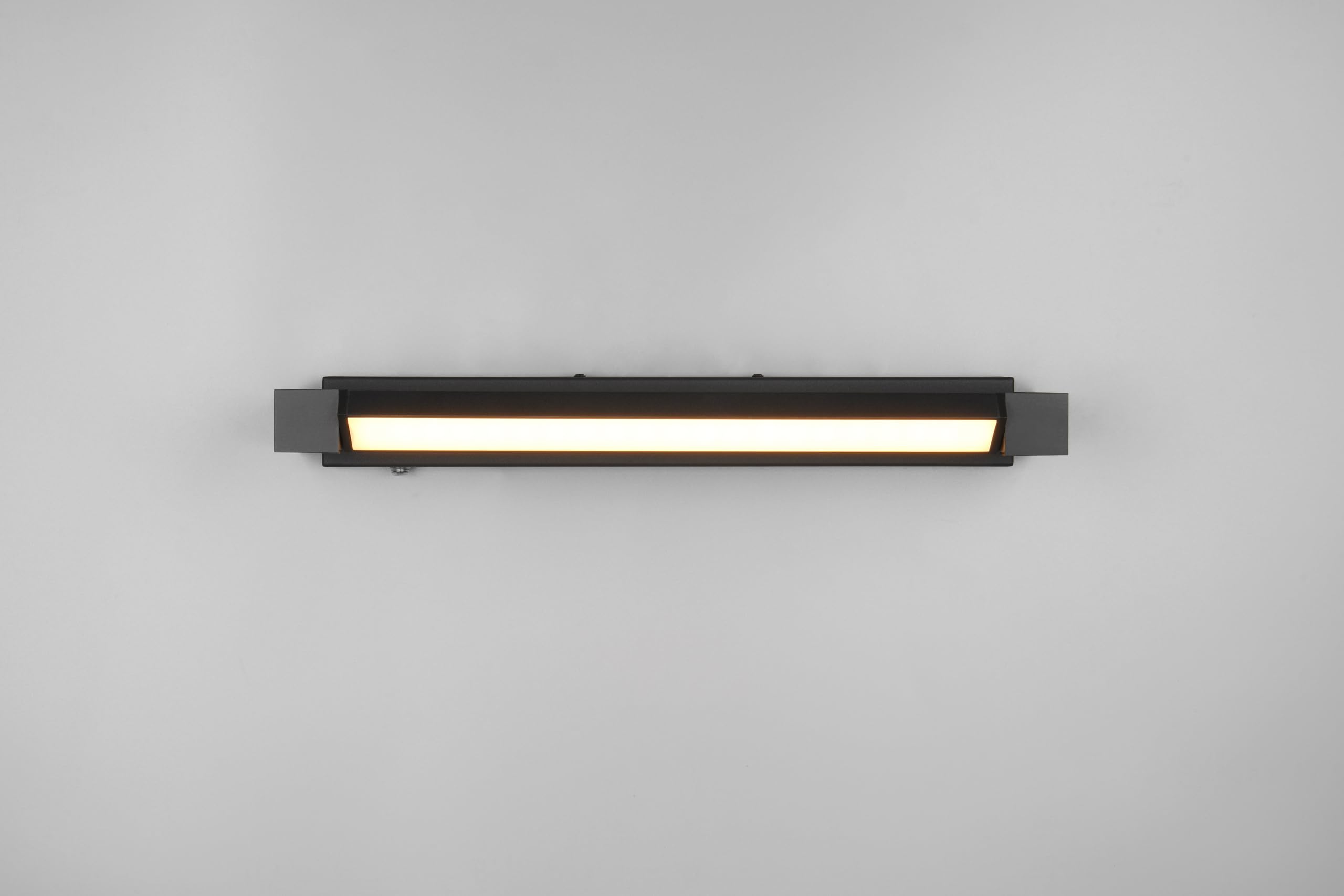 Trio Leuchten FABRIZIO LED Applique de salle de bain 9W Aluminium Noir mat Dimmable Couleur réglable