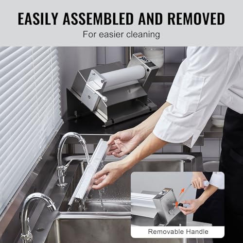 Commercial dough sheeter machine