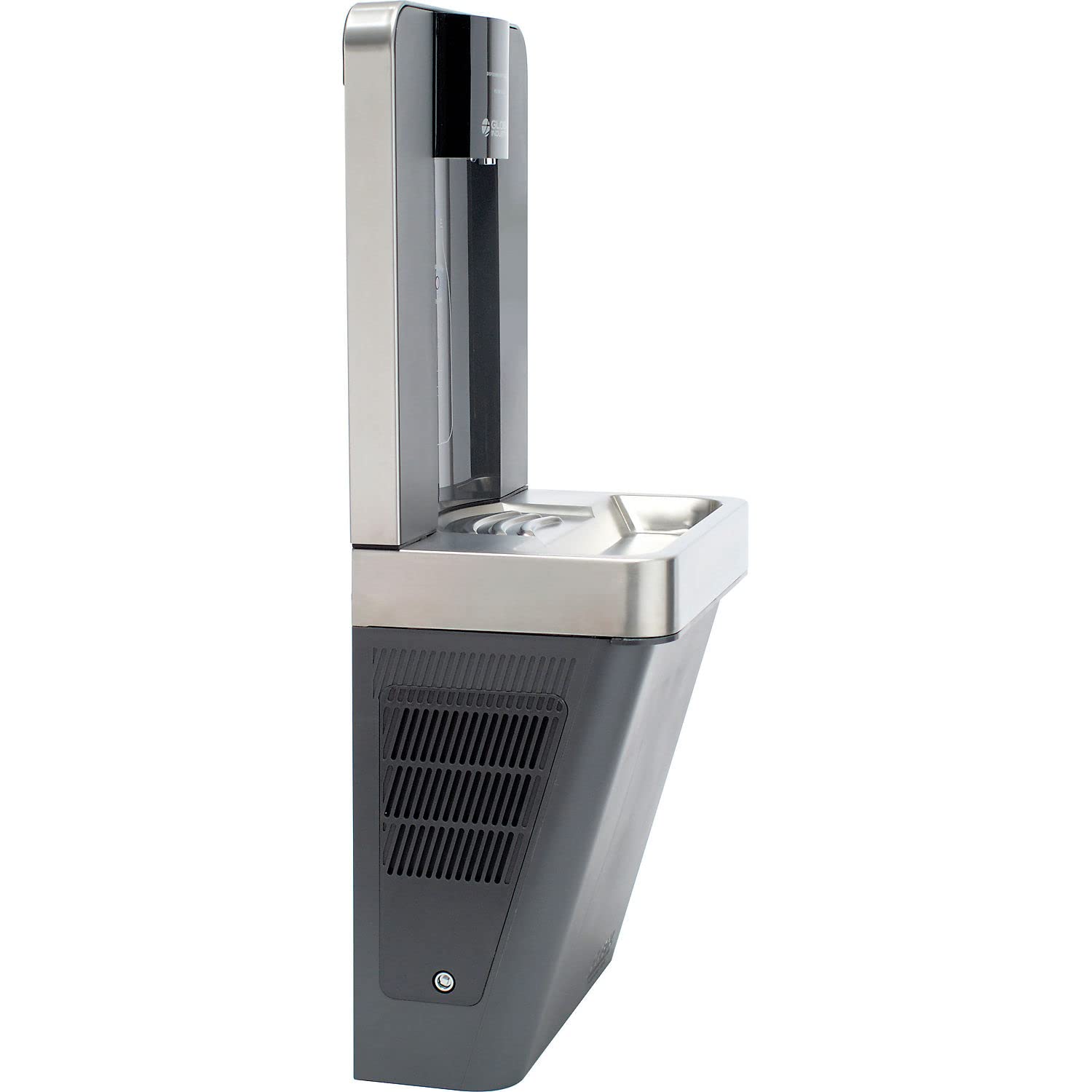 Global Industrial Refrigerated Water Bottle Refilling Station, Filtered, 115V, 18