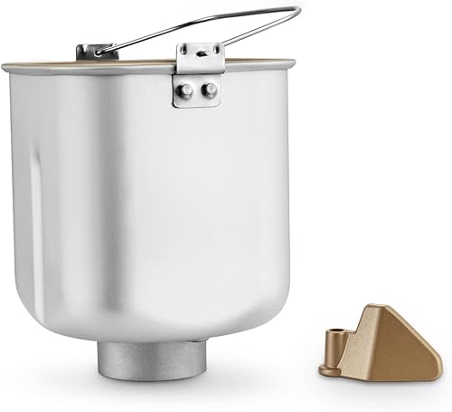 Neretva Pan para máquina de pan con una paleta, acero inoxidable, 768490022642