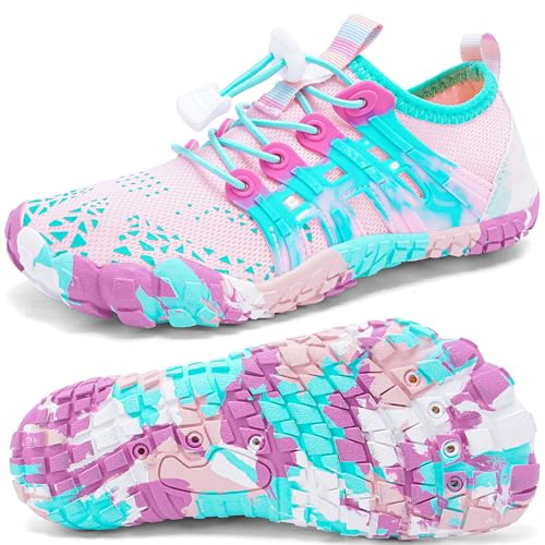 Image of Quickshark Kids Water Shoes Boys Girls Barefoot Aqua Socks Outdoor Indoor Quick Dry Sandals Lightweight Slip On Walking Sneakers for Beach Pool Swim (Little Kid /Big Kid)