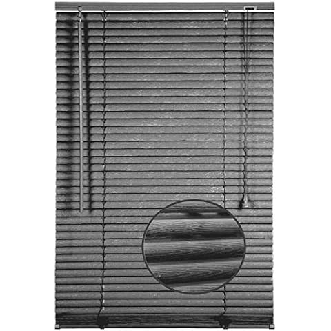 Steel Grey Embossed PVC Venetian Blinds Cover