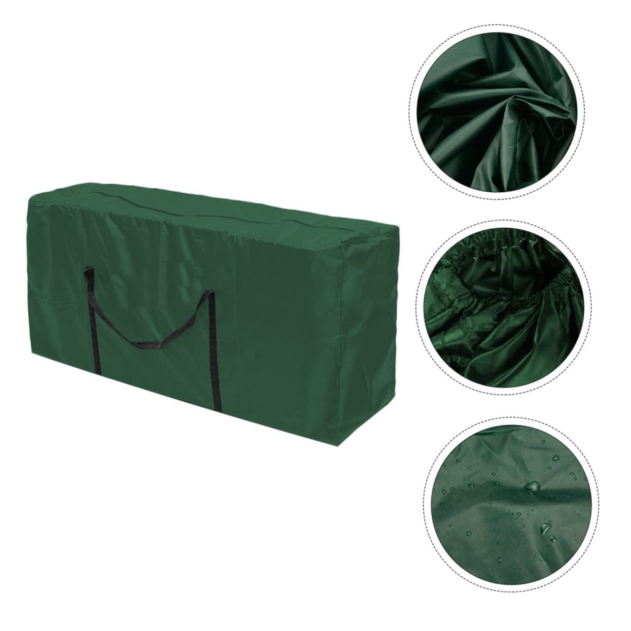 Levemolo 1pc Cushion Storage Bag for Outdoor Furniture Versatile Organizer for Pillows Blankets and Seasonal Items Capacity