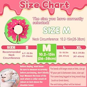 Inflatable Dog Pillow Cone Collar Alternative After Surgery, Donut Soft Head/Neck Cone for Beagle Dachshund Medium Dogs, etc, Protective Comfortable E Collar Recovery Cone Does Not Block Vision Inflatable Dog Pillow Cone Collar Alternative After Surgery Donut Soft HeadNeck Cone for Beagle Dachshund Medium Dogs etc Protective Comfortable E Collar Recovery Cone Does Not Block Vision