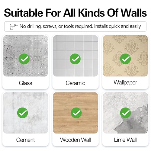 Stainless Steel Extendable Shower Curtain Rod Tension Pole (72cm-132cm) Black, including 2 Holders,Net Voile Curtains Rail,Adjustable Telescopic Rods Extendable for Kitchen Cupboard Bathroom Window - Image 7