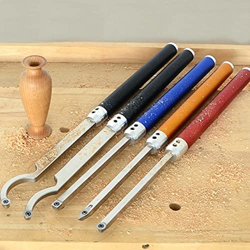 Herramienta para Tornear Madera con Inserto de Carburo y Mango de Aluminio miniatura 4