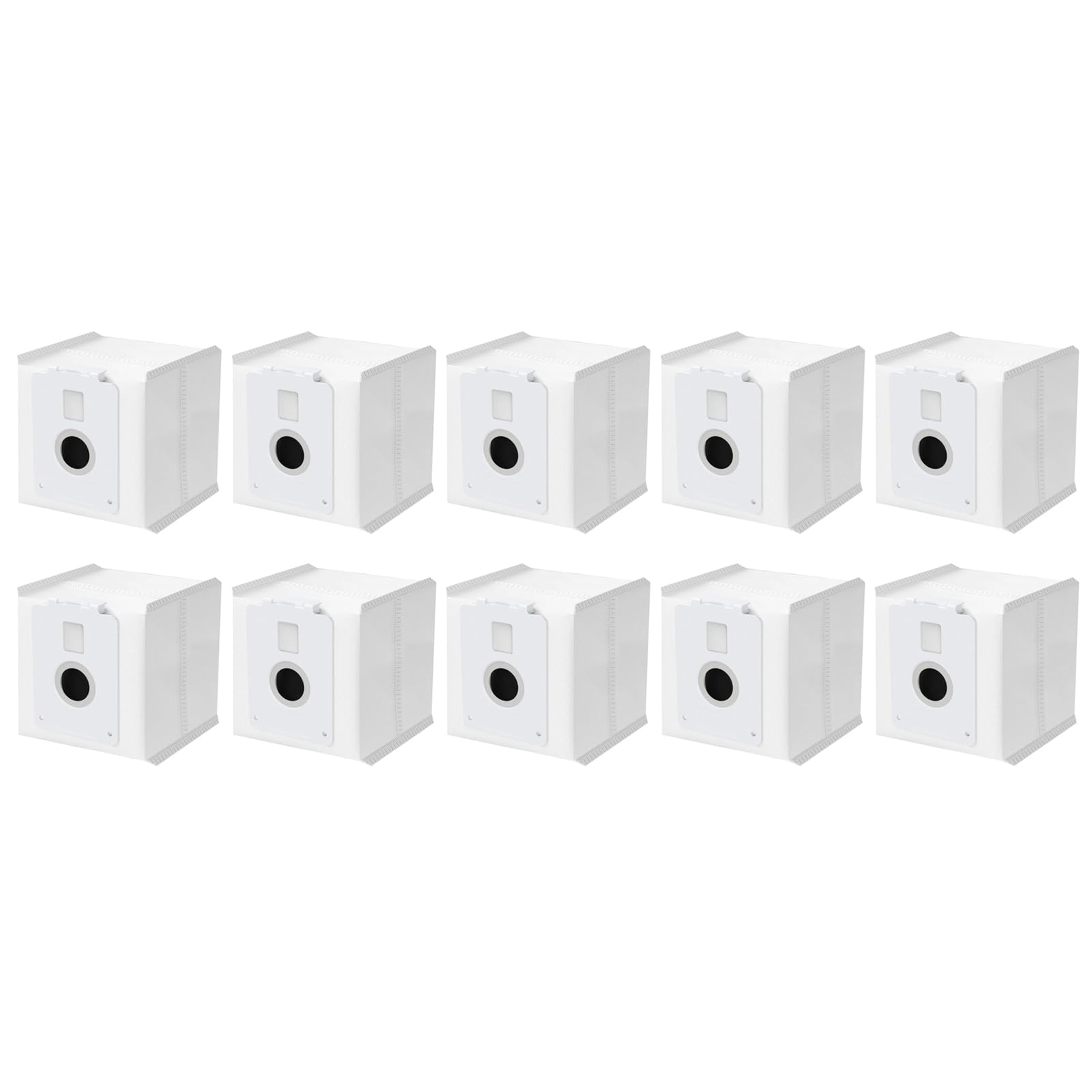 Fazvncv Of 10 Premium Collector Bags with 4 Layer Filtration for Select Stations Pet Hair Vacuum Bags