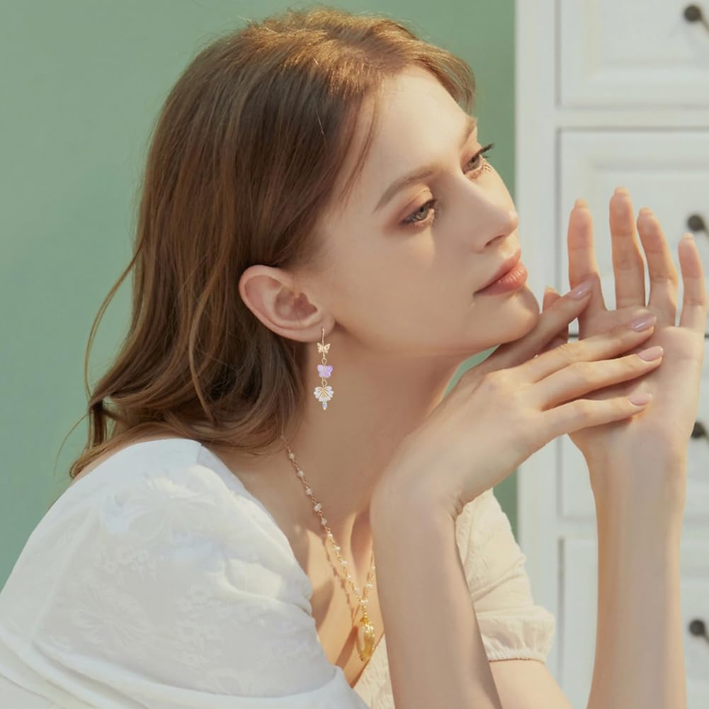 120Pcs Acrylic Leaf Charms 6 Colors Frosted Maple Leaves Beads Golden Metal Enlaced Leaves Beads for Jewelry Necklace Bracelets Earrings Making DIY Crafts - Image 6