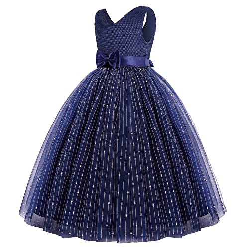 Girls Dress Party Dress for Girls Knee Length Cute Priness Dress Christmas Holiday Dress3