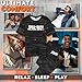 Call of Duty Pyjama Herren Schlafanzug Baumwolle Black Ops 6 Männer Pyjama Set 2-Teilig COD Gamer Geschenke für Männer (M, Schwarz)