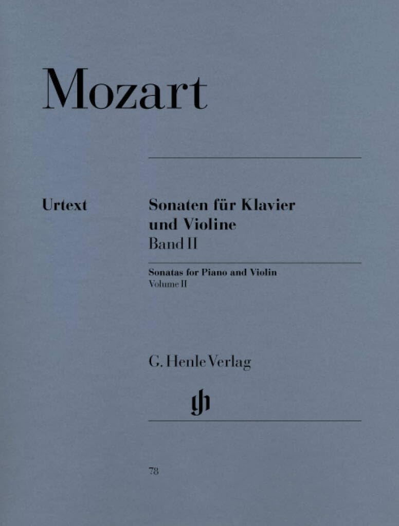 Sonatas for Piano and Violin Vol. 2 - piano and violin - (HN 78)