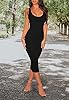 Women's Sexy Bodycon Tank Dresses Sleeveless Ribbe... #5