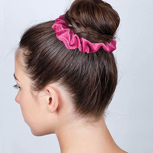 Whaline WH Aline 12 Pack Hair Scrunchies Premium Velvet Scrunchy Elastic Hair Bands thumb #5