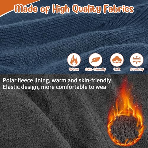 Sukeen Kids Beanie Hat for Girls Boys Seepage Proof Warm Skull Cap Soft Cold Weather Hat Ages 4-12 for Daily Outdoor4