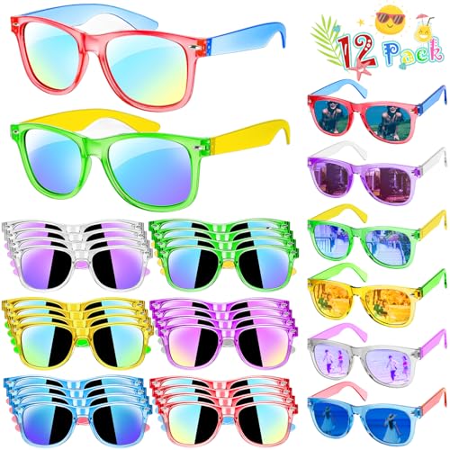 Kids Sunglasses Party Favors,12Pack Kids Sunglasses with UV400 Protection,Party Favors For Boys Girls Age 3-8