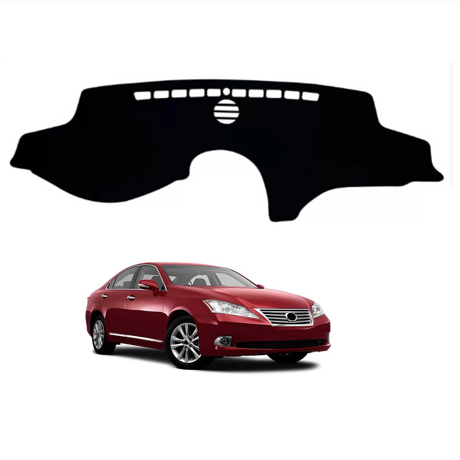Pokrywa deski rozdzielczej dla Lexus ES240 ES350 2007-2012 RHD, mata antypoślizgowa osłona przeciwsłoneczna dywan dywanik Pad konsola środkowa czarny