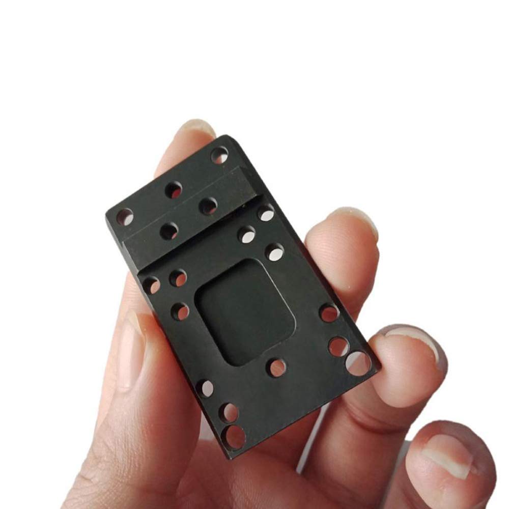 SPINA OPTICS Jagd-Rückvisier G Plate Base Mount Universal Red Dot Sight Optik Sight Mount G Plate Base Kit