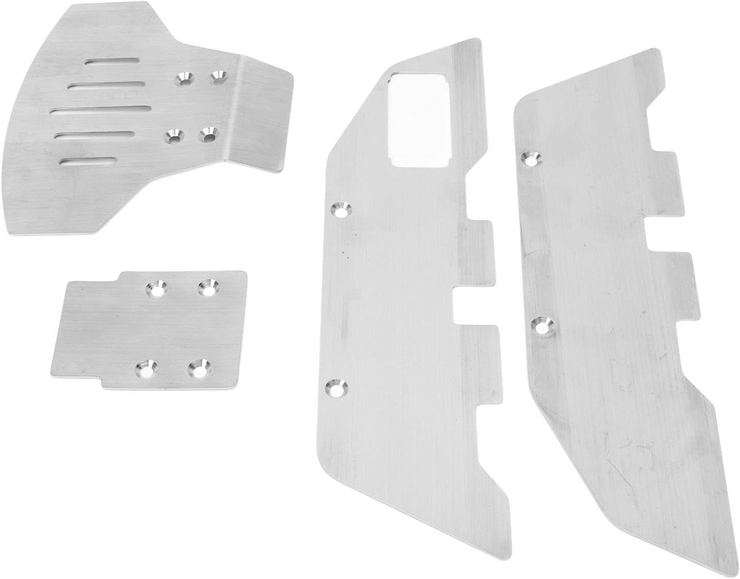 RC Chassis Guard Armor, Stainless Steel Chassis Armor for Slash 2WD 1/10 RC Car Upgrade Parts
