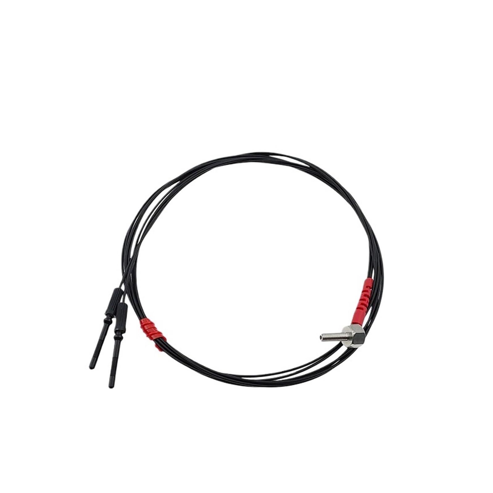 QAZXSEMUI 1m Fiber Optic Reflection Sensor M3 M4 M6 Beam Switch FRS-310 FRS-410 FRS-610