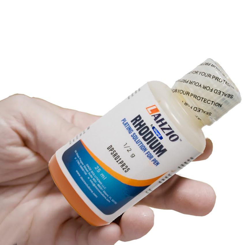 Premium Pen Rhodium Plating Solution – High Concentration for Precision & Quick Repairs, Ideal for Two-Tone Plating