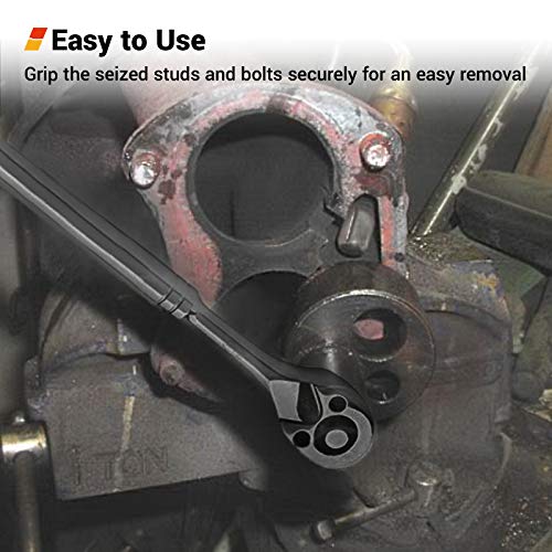 Stud Extractor For 1/4 To 3/4 Inch Broken Stud And