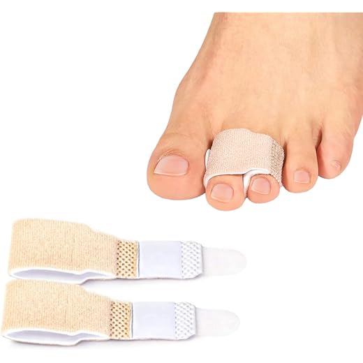 Toe Straightener Splints 2Pcs Small
