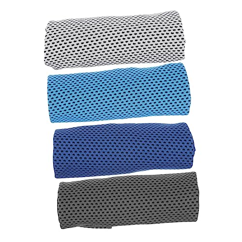 GALPADA 4Pcs Cooling Towels Breathable Ice Towel for Sports Workout and Outdoor Activities Reusable Chilly Towels