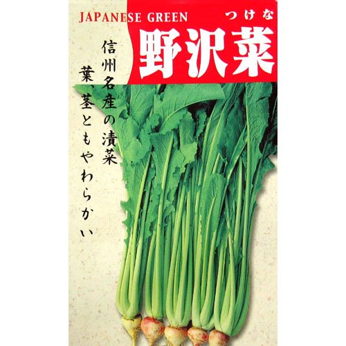 Amazon.co.jp: Pickled Vegetables Seeds Nozawana Small Bag (Approx