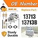 LEVANLIGHT Carburetor with Accessories Comes with an extra set of fuel filters Compatible for Lincoln Welders SA-200 and Gas SA-250 with F-162 and F-163 Continental engines Replace# 13713B 13713