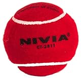 Nivia Cricket Heavy Tennis Balls One Dozen Value Pack (red)