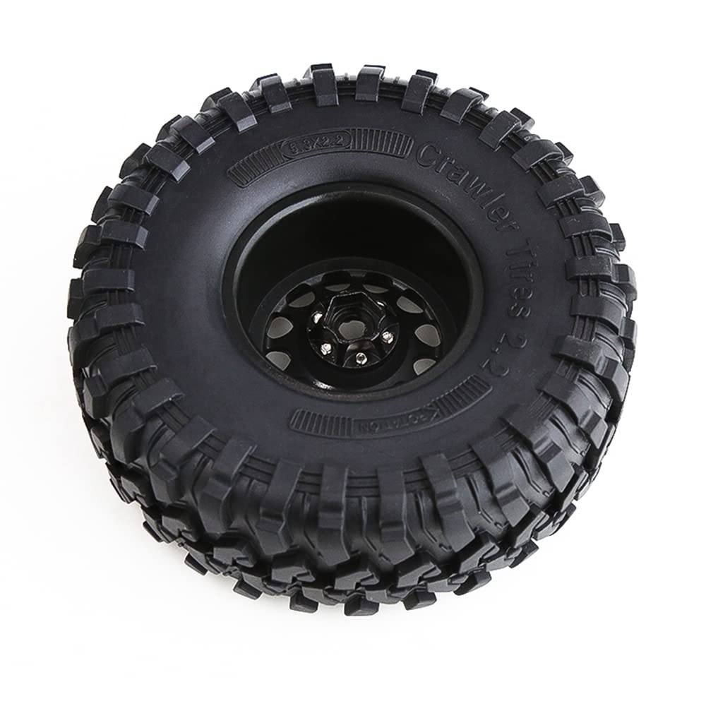 Amazon | 4PCS135mmメタル2.2ビードロックホイールリムタイヤ