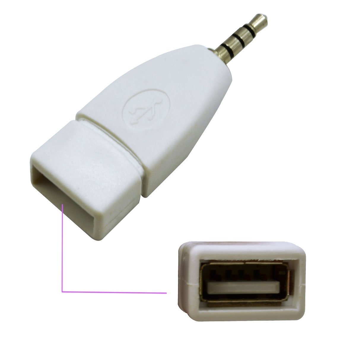 Cavo Aux 3,5mm Ticenpe - Connettore 90° In Nylon Per Auto E Cuffie