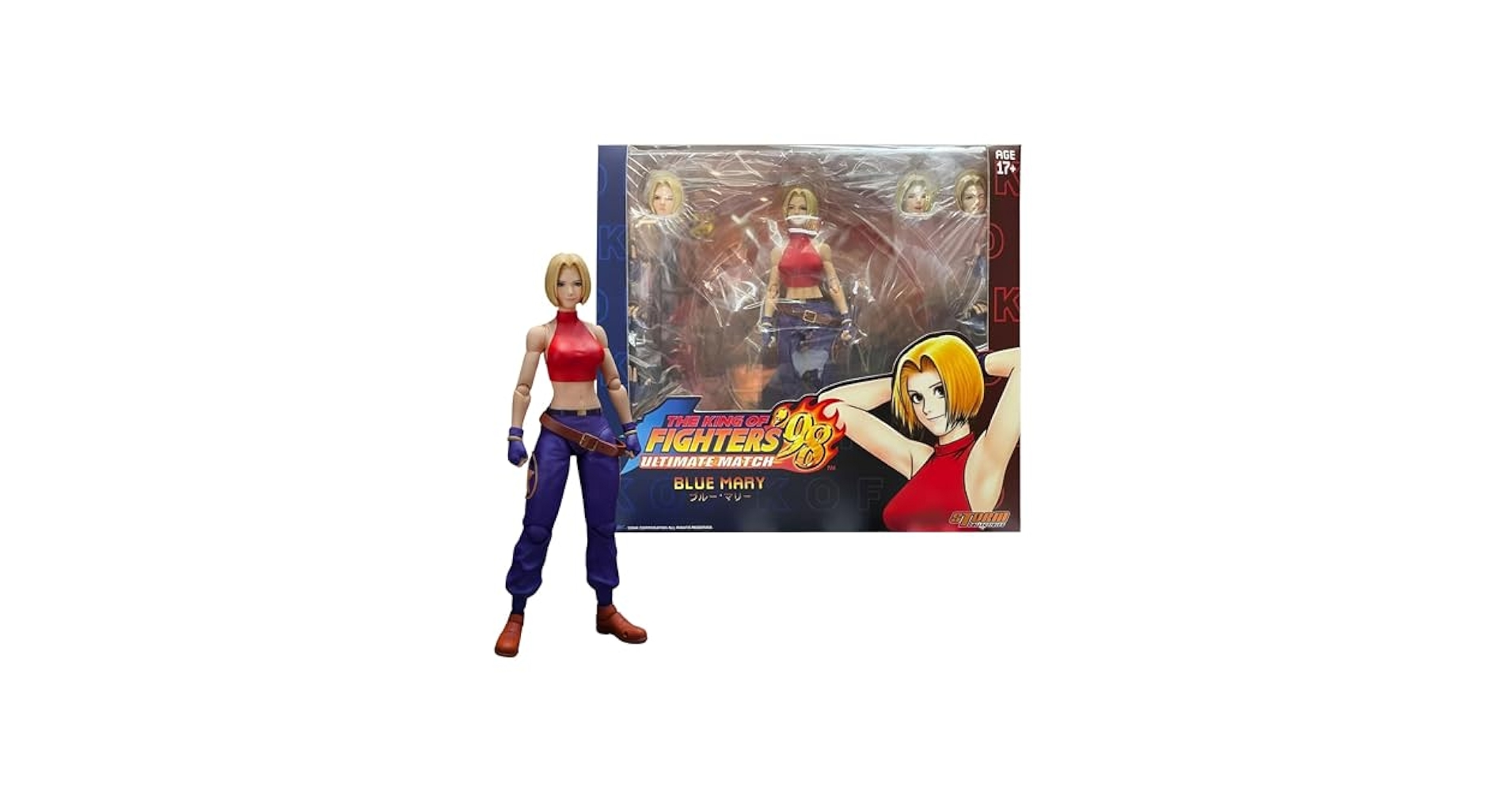 KOF ザ キングオブファイターズ９８ ブルー・マリー コールドキャスト 1/7 ザ・キング・オブ・ファイターズ '98 アルティメットマッチ