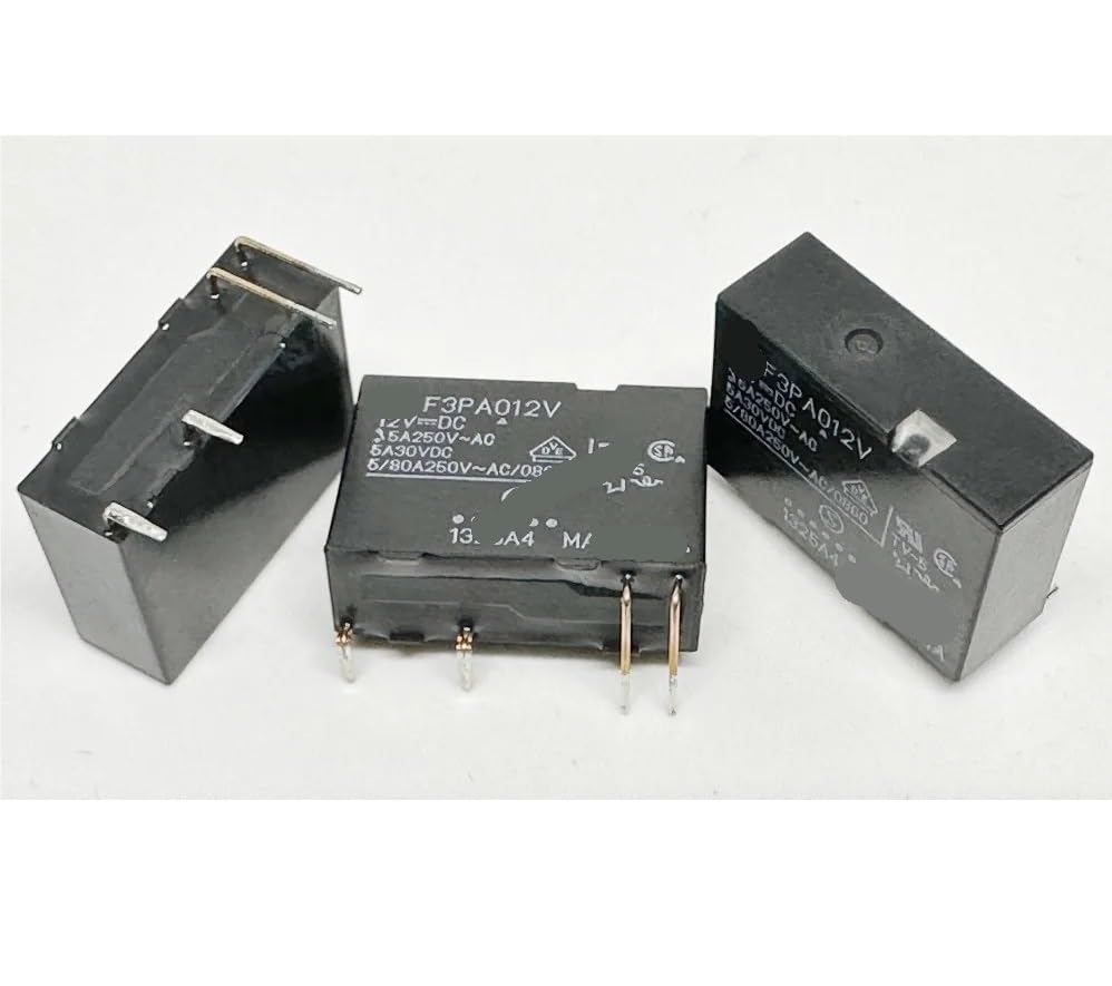 Relais F3PA012V 4 broches pour circuits électroniques et boîtiers de commande