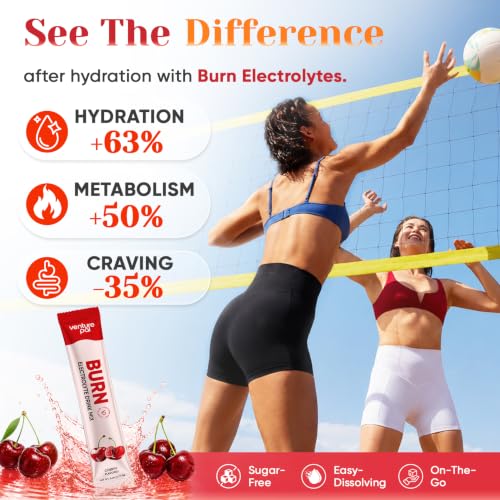 Image of Venture Pal Sugar Free Hydration Packets + Burn Support Electrolytes Powder