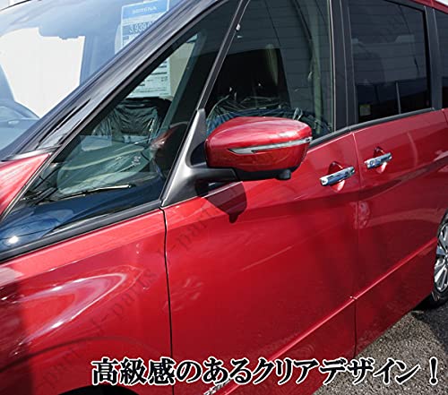 Amazon | 日産 セレナ C27系 ニスモレッド 赤 ドアミラーカバー