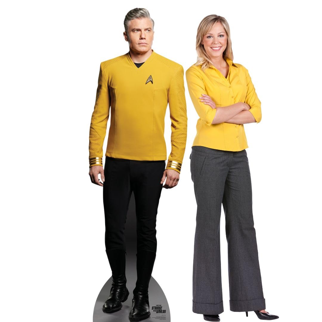 Star Cutouts SC4712 Pike Cardboard Cut Out Height 183cm - Ideal for Star Trek Theme, Parties, Birthdays, Collectors & Fans, Room Decorations & Events