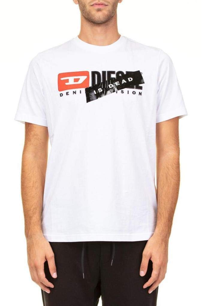 Amazon | (ディーゼル) メンズ Tシャツ ビンテージロゴTシャツ  