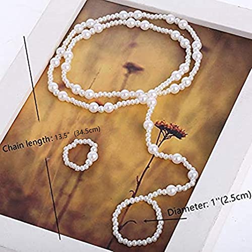 Mausong Nattypat Bridal Beach Pearl Barefoot Sandal Foot Jewelry Anklet Bracelet Ankle Chain #TOP1
