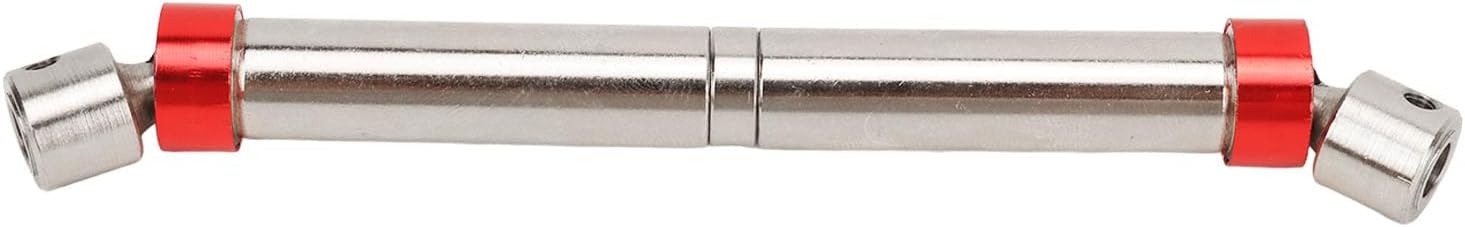 RC Car Driveshaft Assembly Steel Remote Control Car Drive Shaft for Axial SCX10 90046 1/10 Car 125‑190mm (Silver)