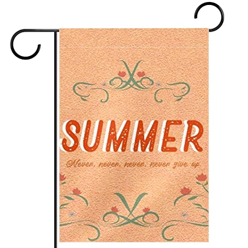 Drapeau de jardin en polyester pongé de qualité supérieure avec design double face durable