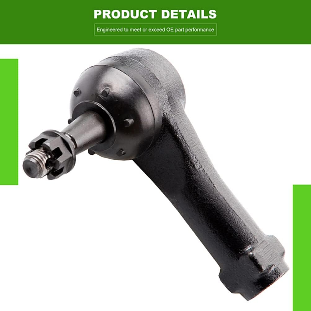 SCITOO Compatible fit for Front Outer Steering Tie Rod End 2005-2010 for Chevrolet Cobalt 2005-2009 for Chevrolet Equinox 2006-2011 for Chevrolet HHR