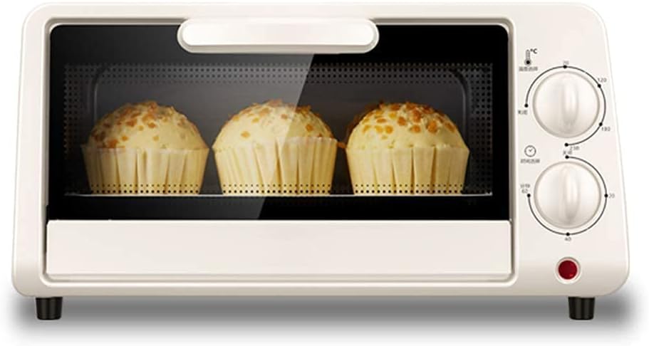 ELEdvb Oven,Multi-Function Stainless Steel Finish with Timer – Toast – Bake – Broil Settings, Natural Convection Digital Toaster Oven Air Fryer