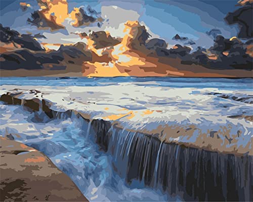 Peinture au diamant rivière pour décoration murale salon